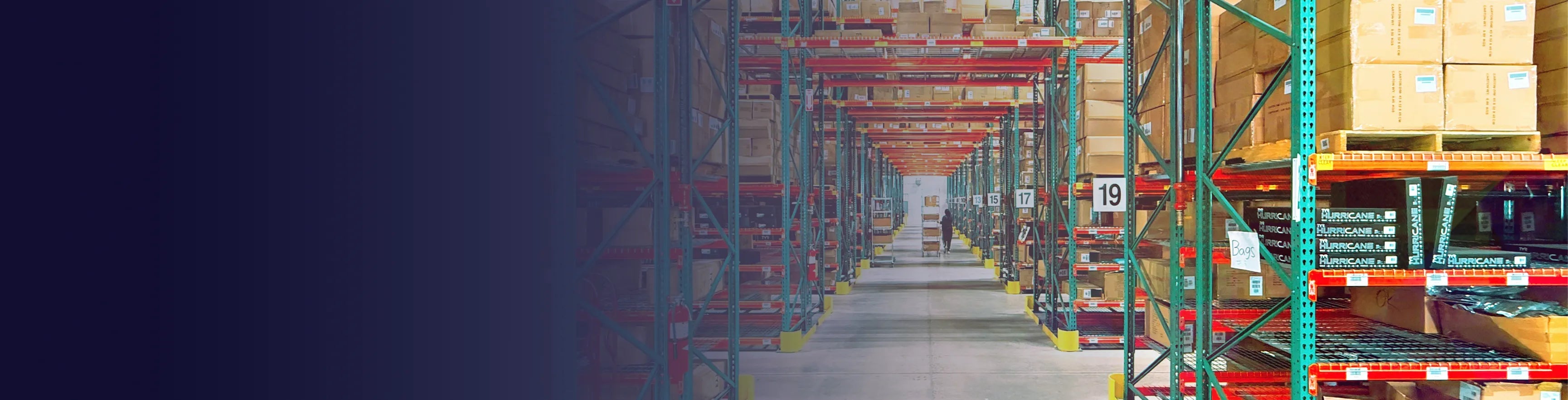 A warehouse.