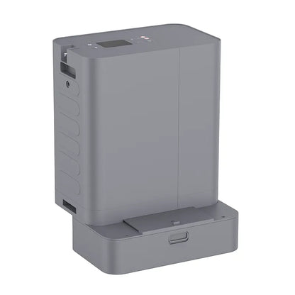 Kingon P2 TOC Transportable Oxygen Concentrator with the battery sliding out. 