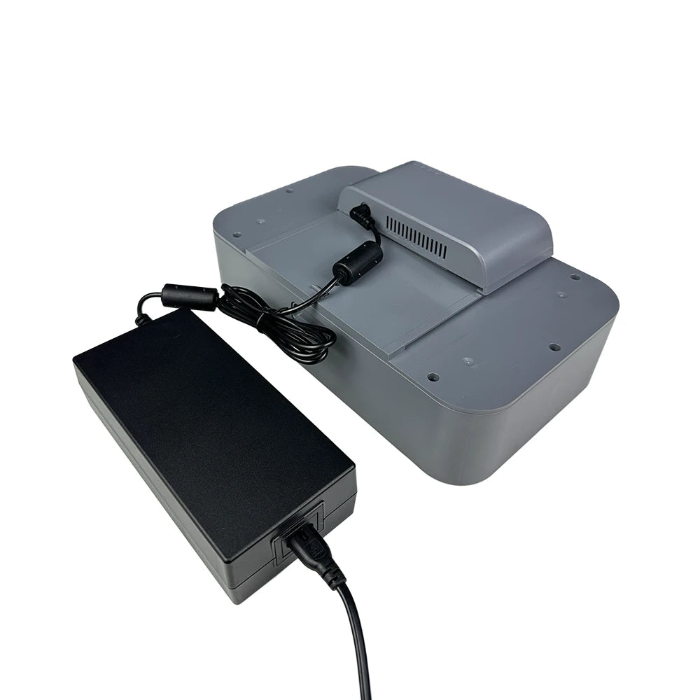 Kingon P2 TOC Transportable Oxygen Concentrator external battery charger on a battery. Shop now at Kingon Australia.