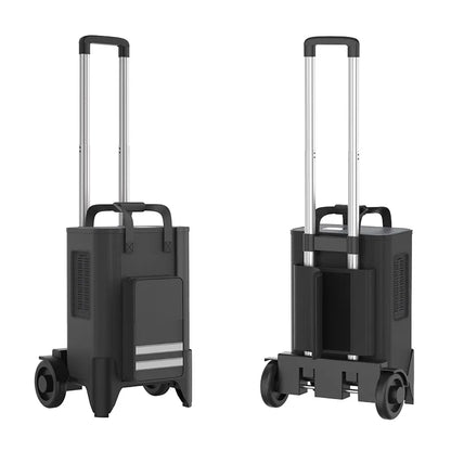The Kingon P2 TOC Transportable Oxygen Concentrator with carry bag in the transportable cart. 